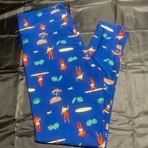 Lularoe Beach Leggings